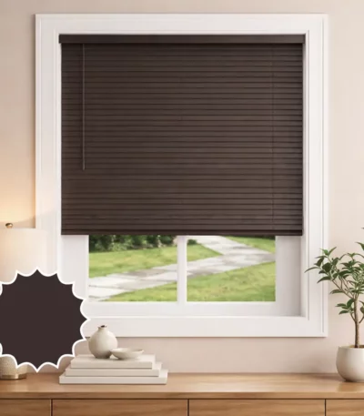 wooden blinds
