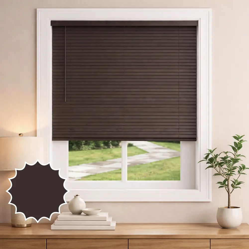wooden blinds
