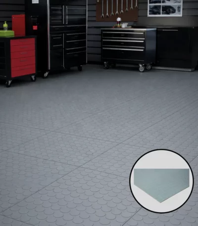 Coin Tile Grey