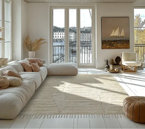 fluffy rugs Dubai