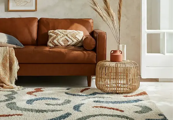 luxury shaggy rugs UAE