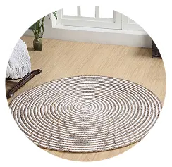 modern round rugs Dubai