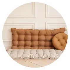 round floor cushions Dubai