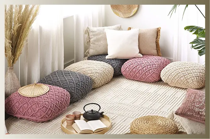 square floor cushions Dubai