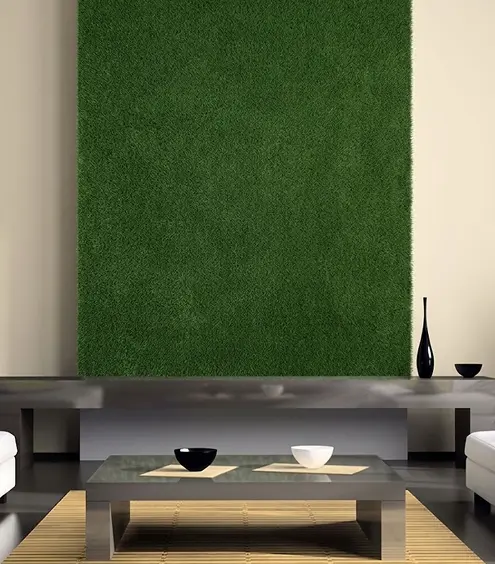 artificial grass wall installation Dubai