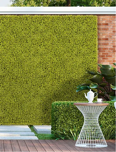 eco friendly artificial wall grass in Dubai