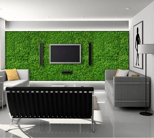 Artificial wall grass in Dubai