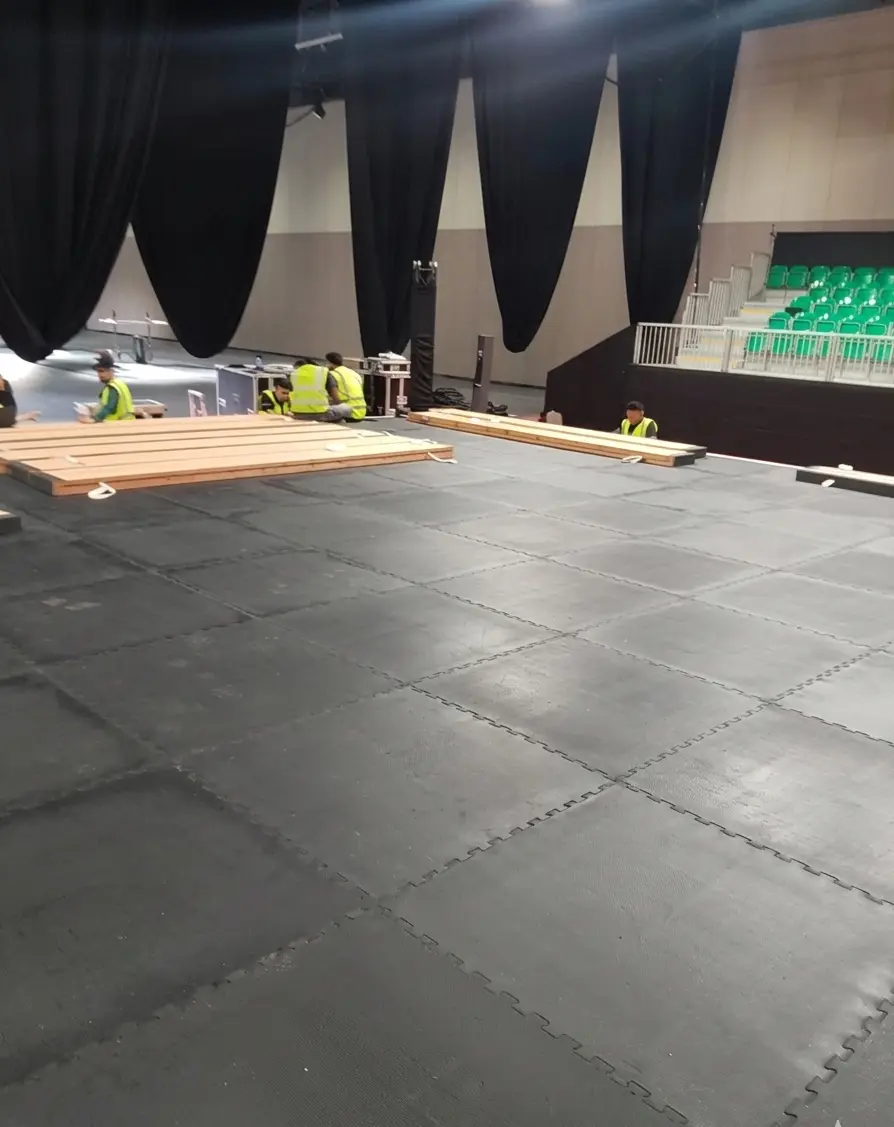 heavy duty gym flooring