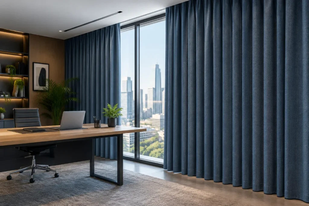 Acoustic Curtains for Office Dubai