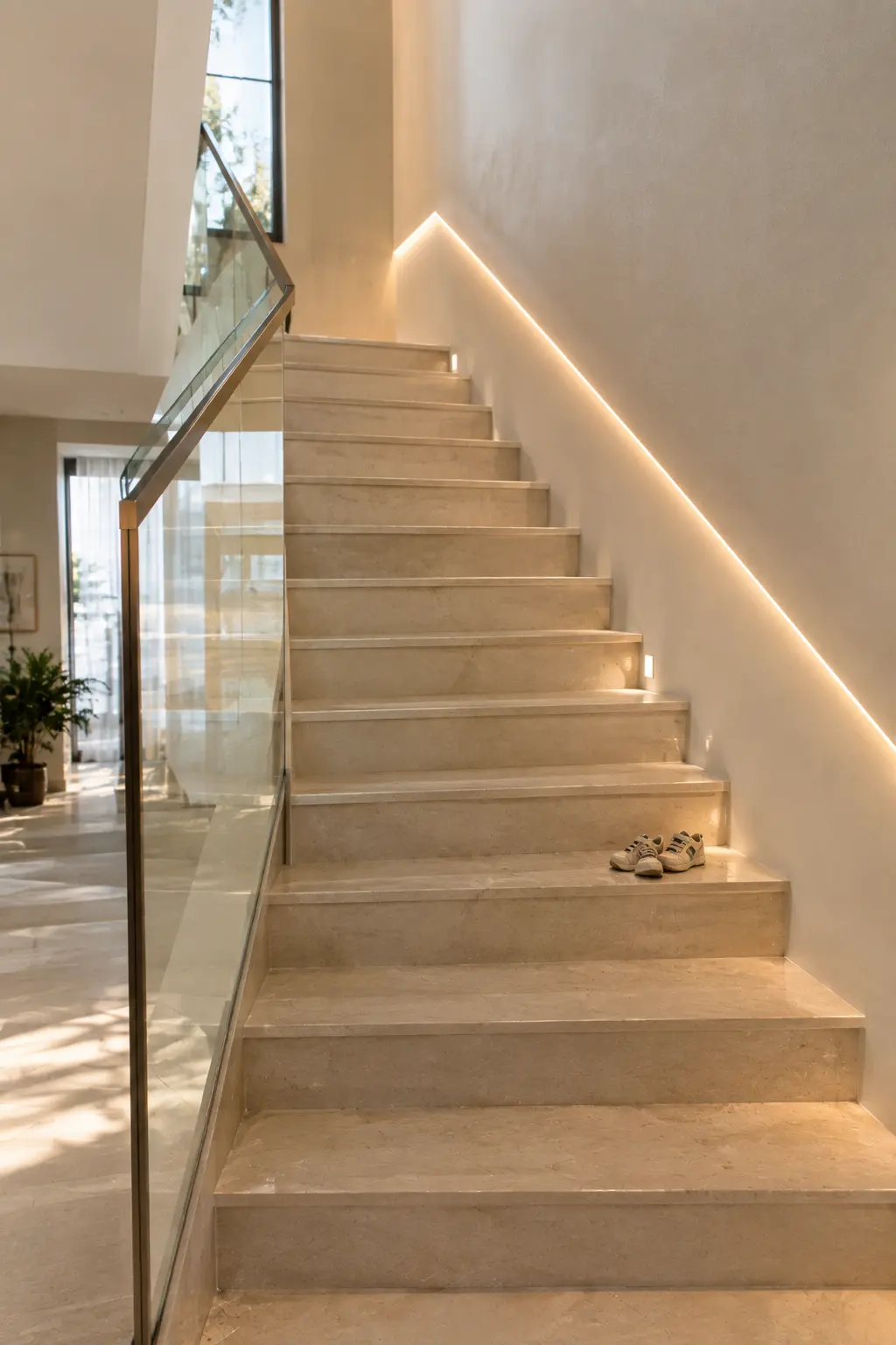 Custom Stair Runner Installation