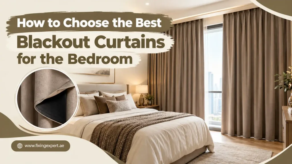 explanation about how to choose best blackout curtains for the bedroom