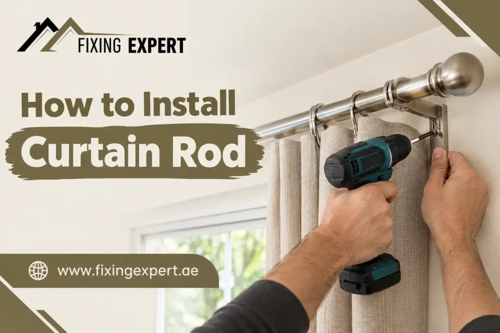 How to Install Curtain Rod A Complete Guide for Every Wall Type