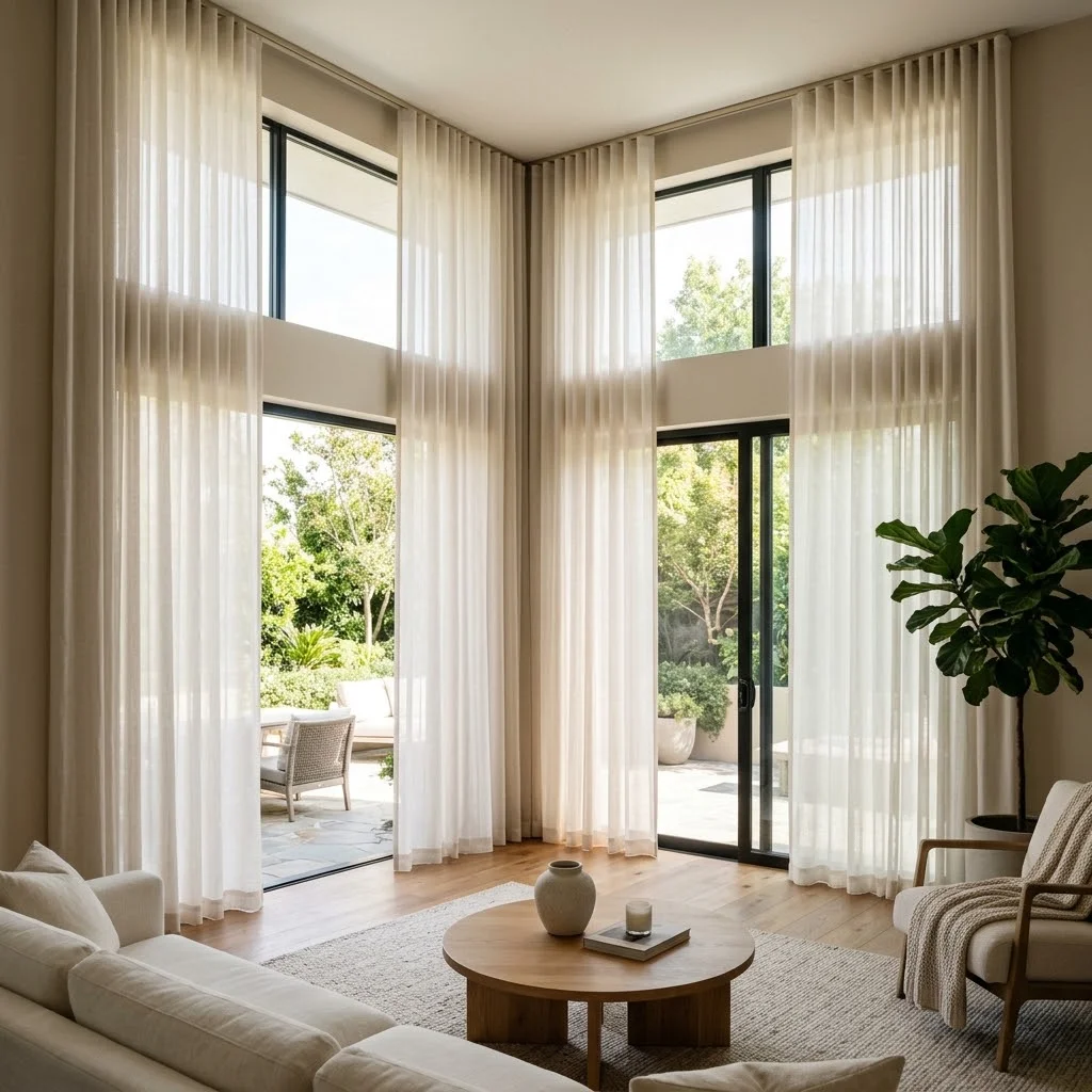 Curtains for Large Windows and Sliding Doors