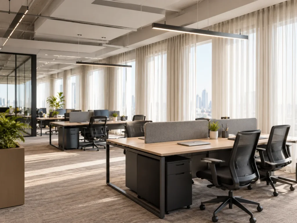 Open Plan Offices curtains Dubai