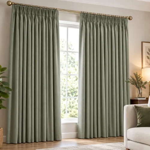 Pencil Pleat curtain