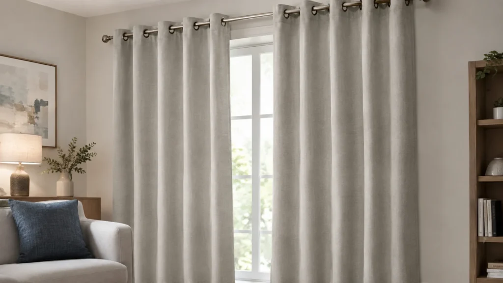 Premium Eyelet Curtains Dubai