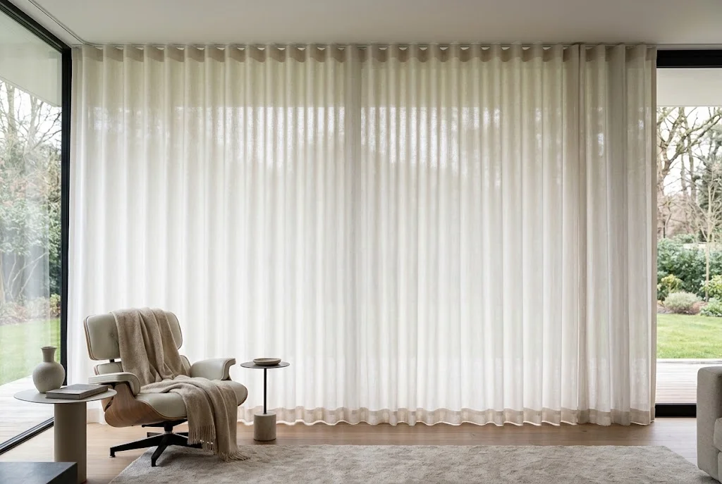 Ripple Fold Wave Curtains In Dubai