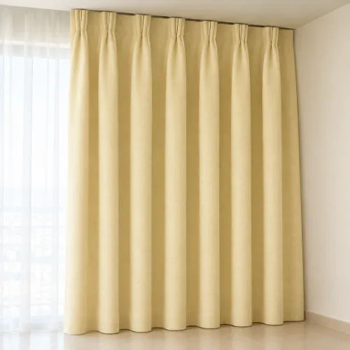 Triple Pleated