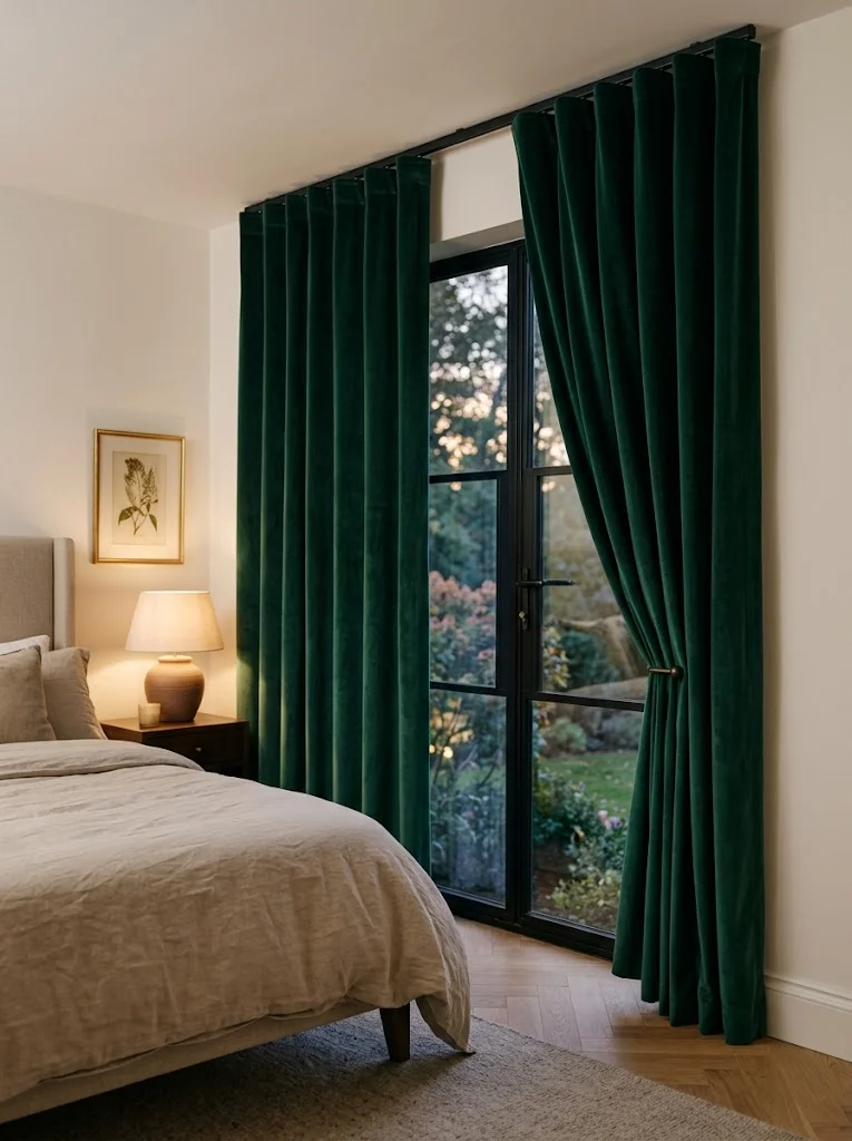 Velvet Wave Curtains Dubai