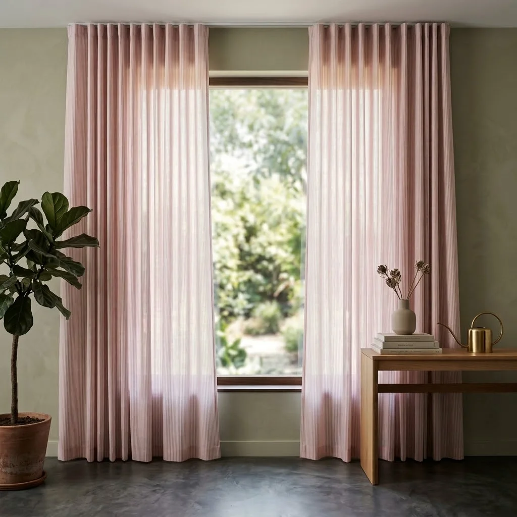 Voile sheer curtains Dubai