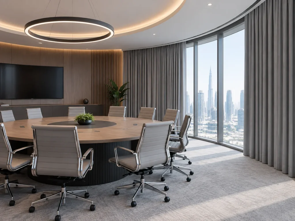 conference hall curtains Dubai