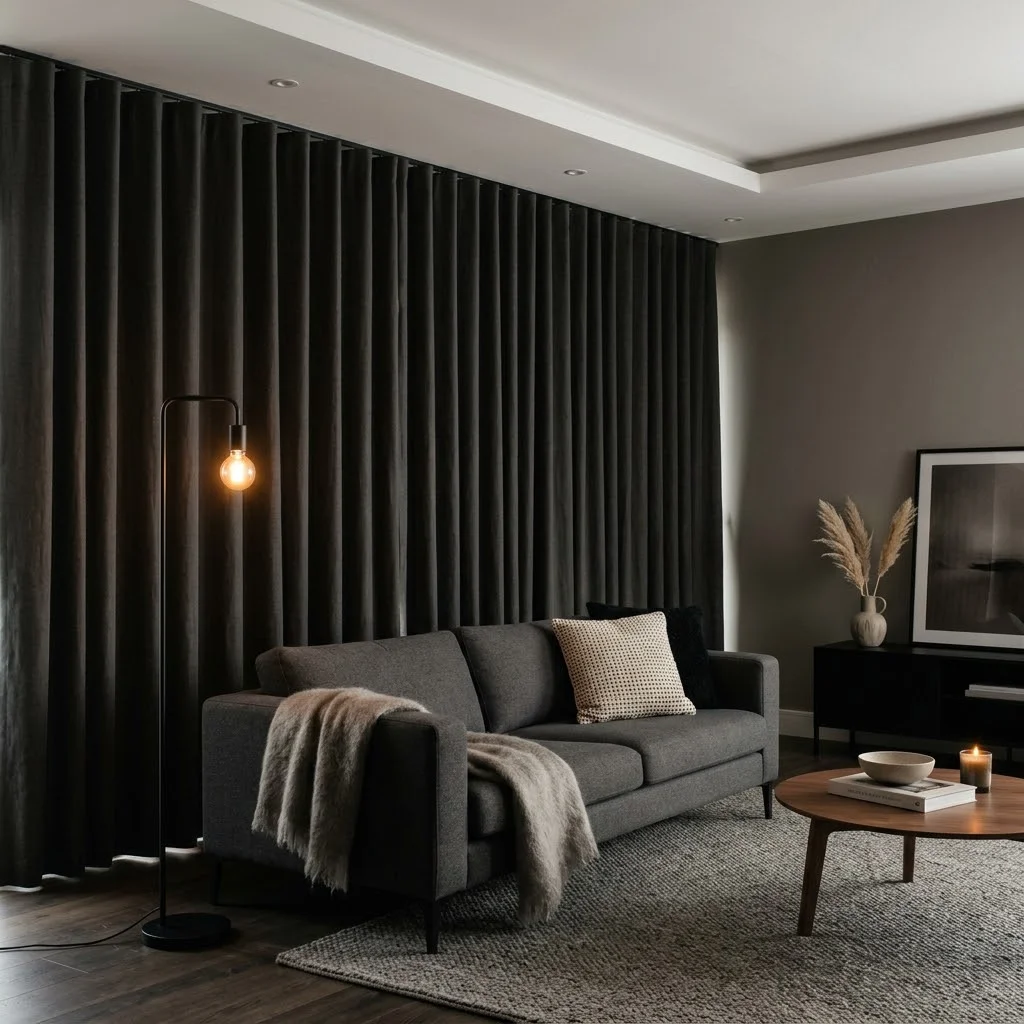 living room blackout curtains