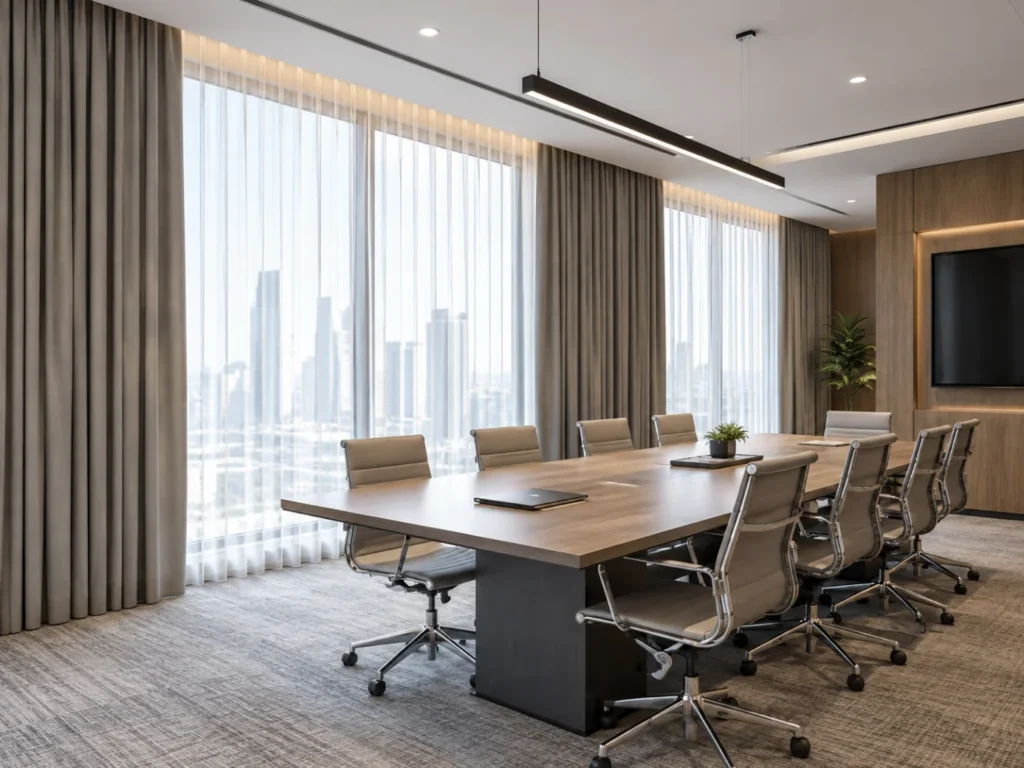 meeting room curtains Dubai