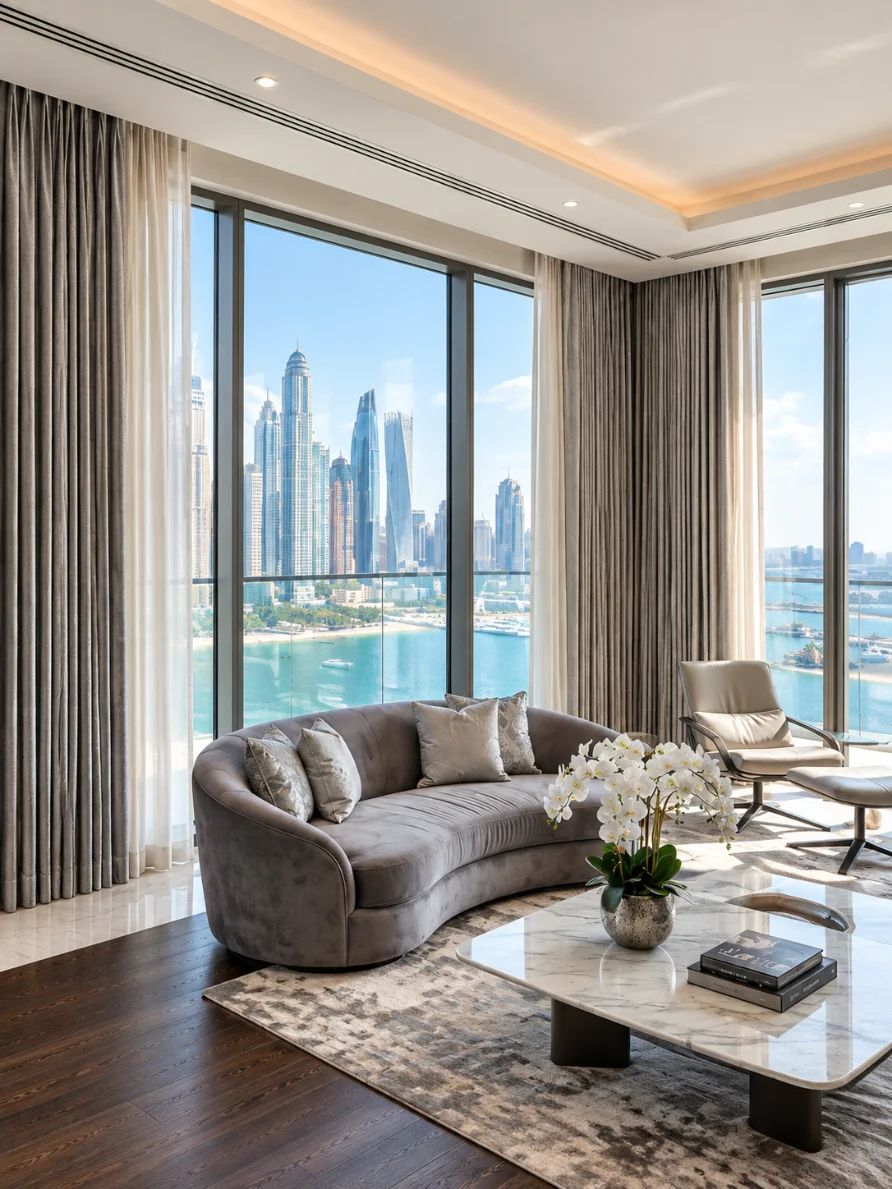 residential curtain solutions in Dubai