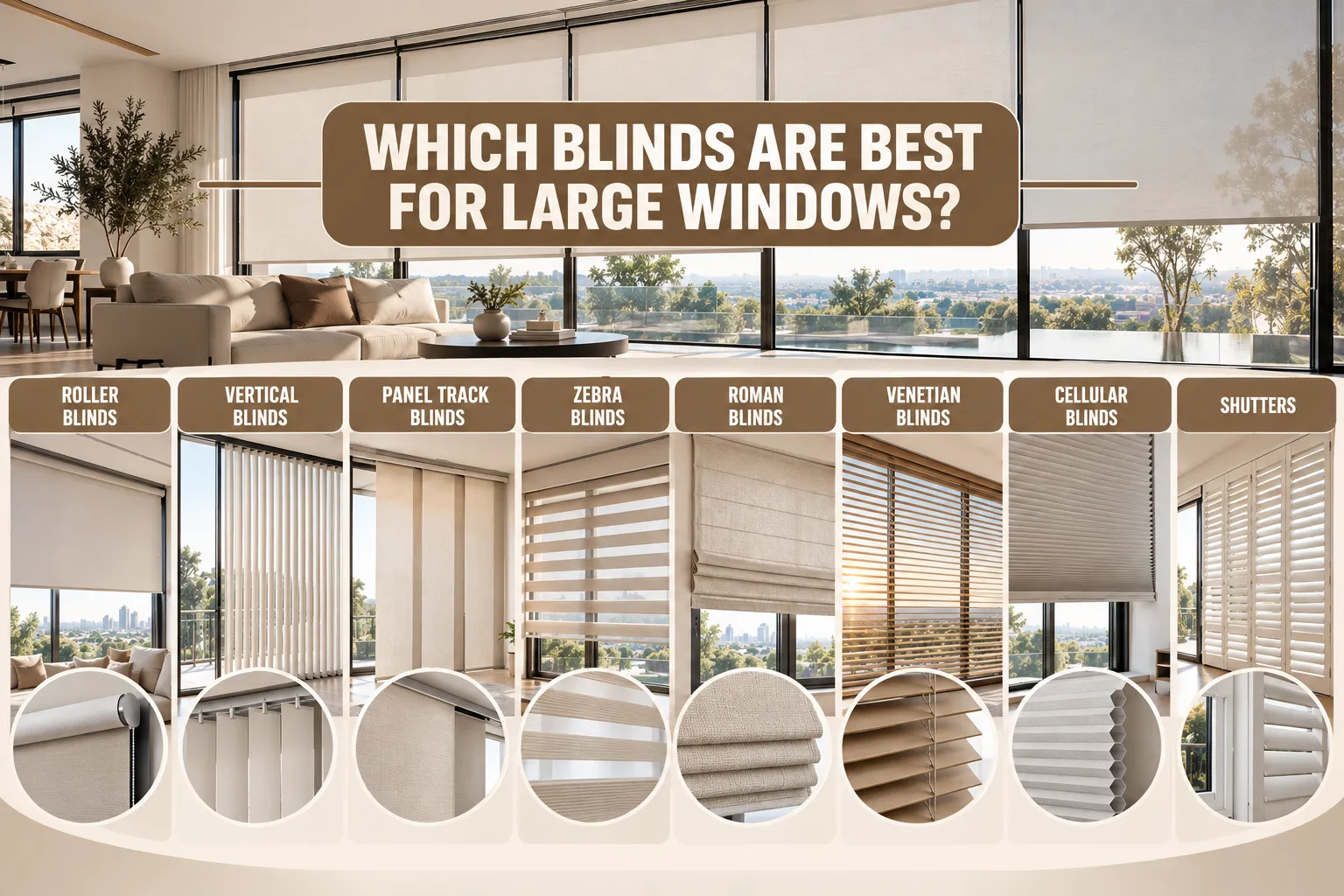 Best Blinds for Large Windows