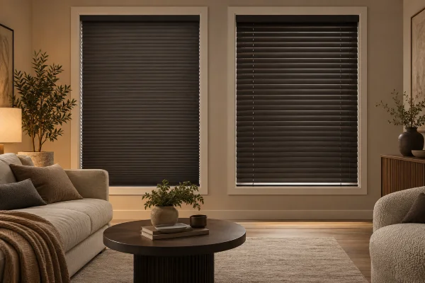 Cellular and Venetian blinds