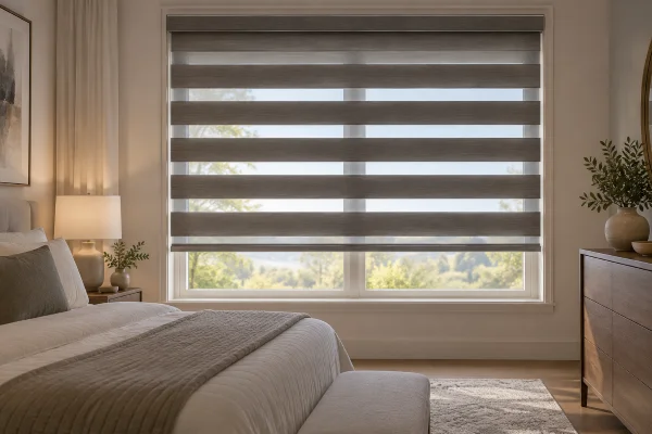 Day and night blackout blinds
