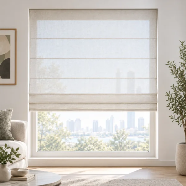 Translucent Roman Blinds