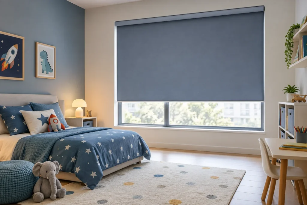 roller blinds for kids room