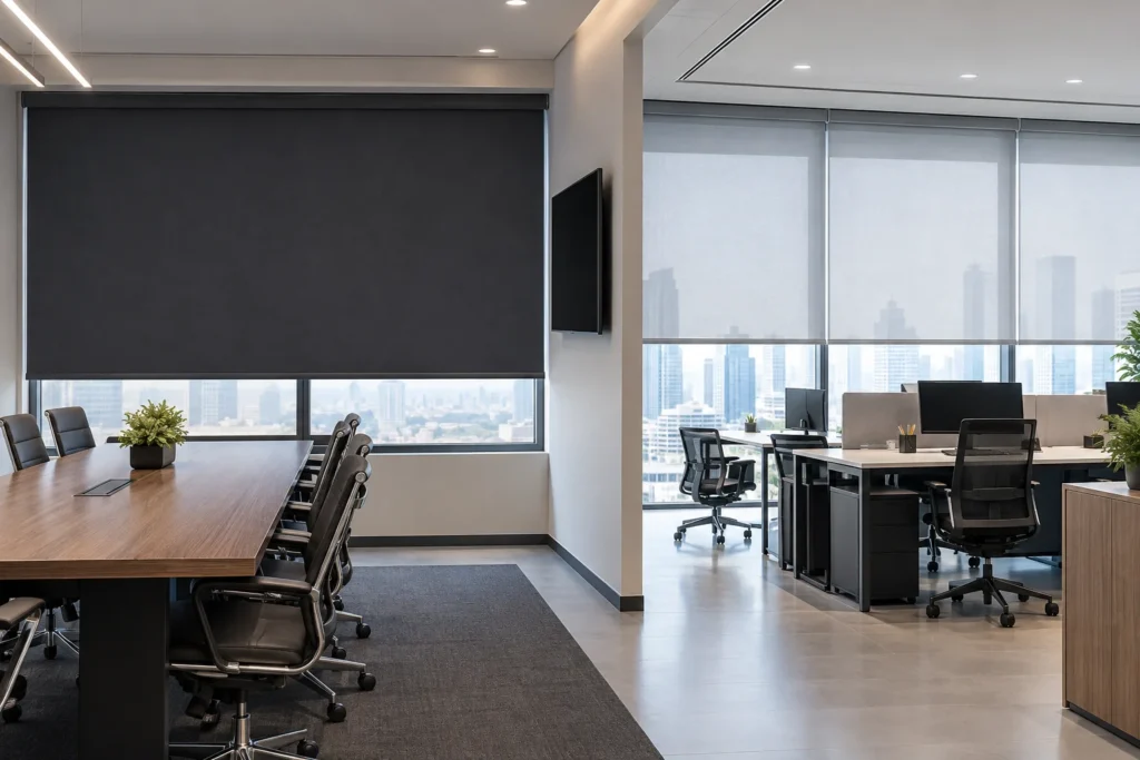 roller blinds for offices