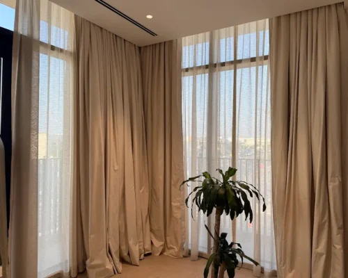 curtain fitting service UAE