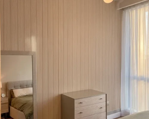 custom wall panel installation
