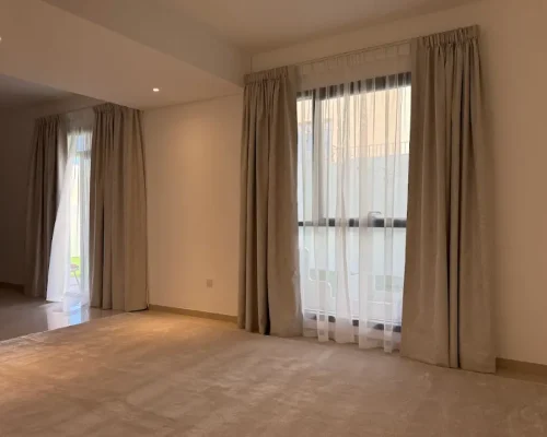 Curtains and Staircase Finishing at Villa B03