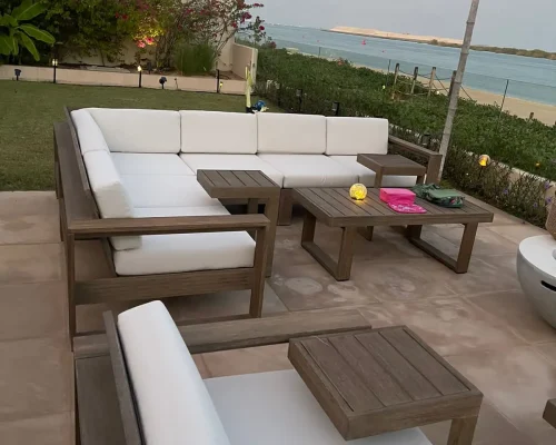 luxury outdoor upholstery Dubai