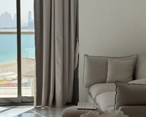 minimalist curtains Dubai
