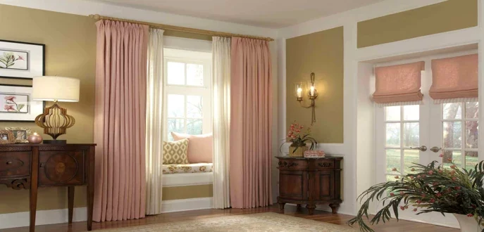 Pink Curtains Dubai