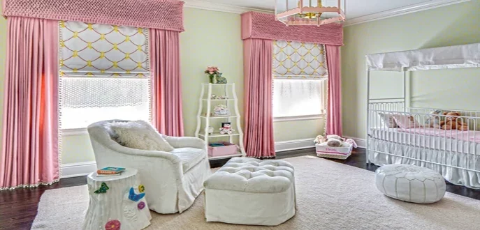 Pink Curtains in Dubai
